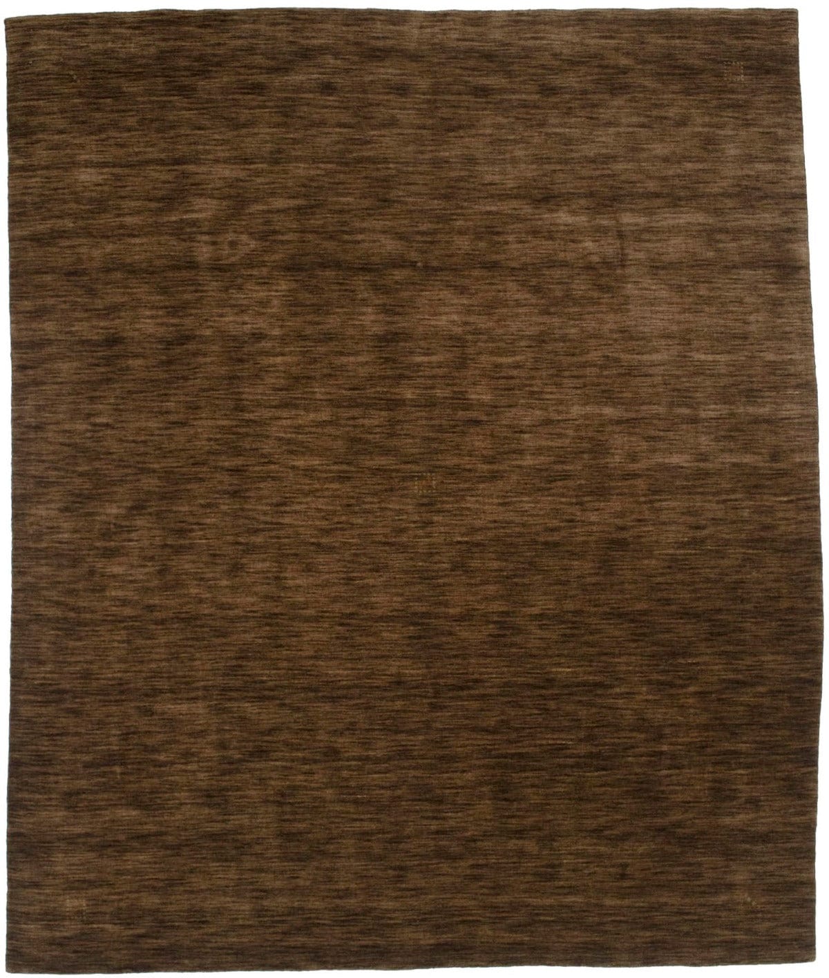 Solid Brown 8X10 Oriental Modern Rug