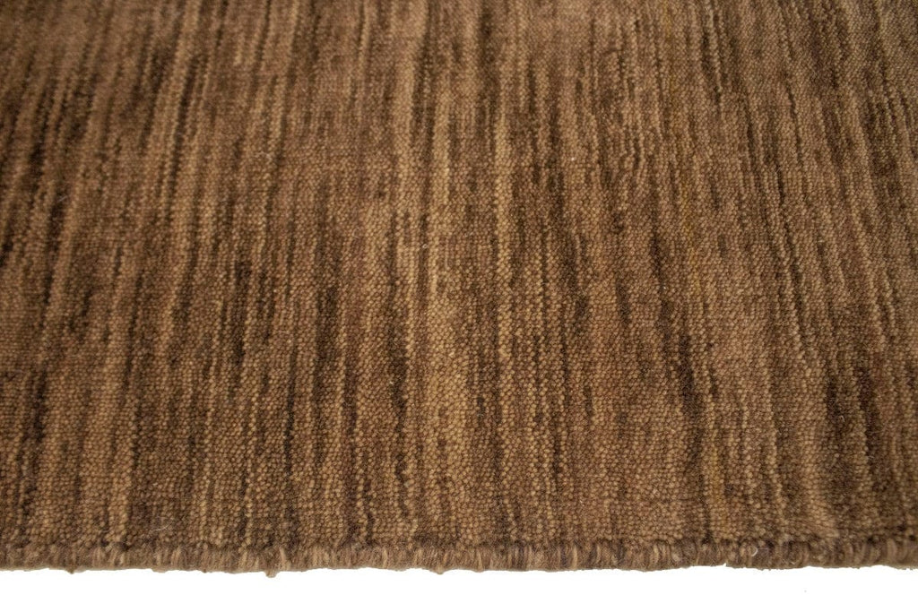 Solid Brown 5X8 Oriental Modern Rug