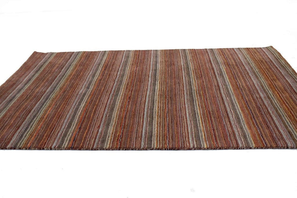 Multicolored Stripes 6X8 Lori Gabbeh Oriental Rug