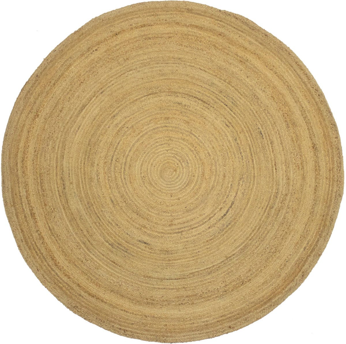 Reversible Braided Style 7X7 Jute Modern Round Rug