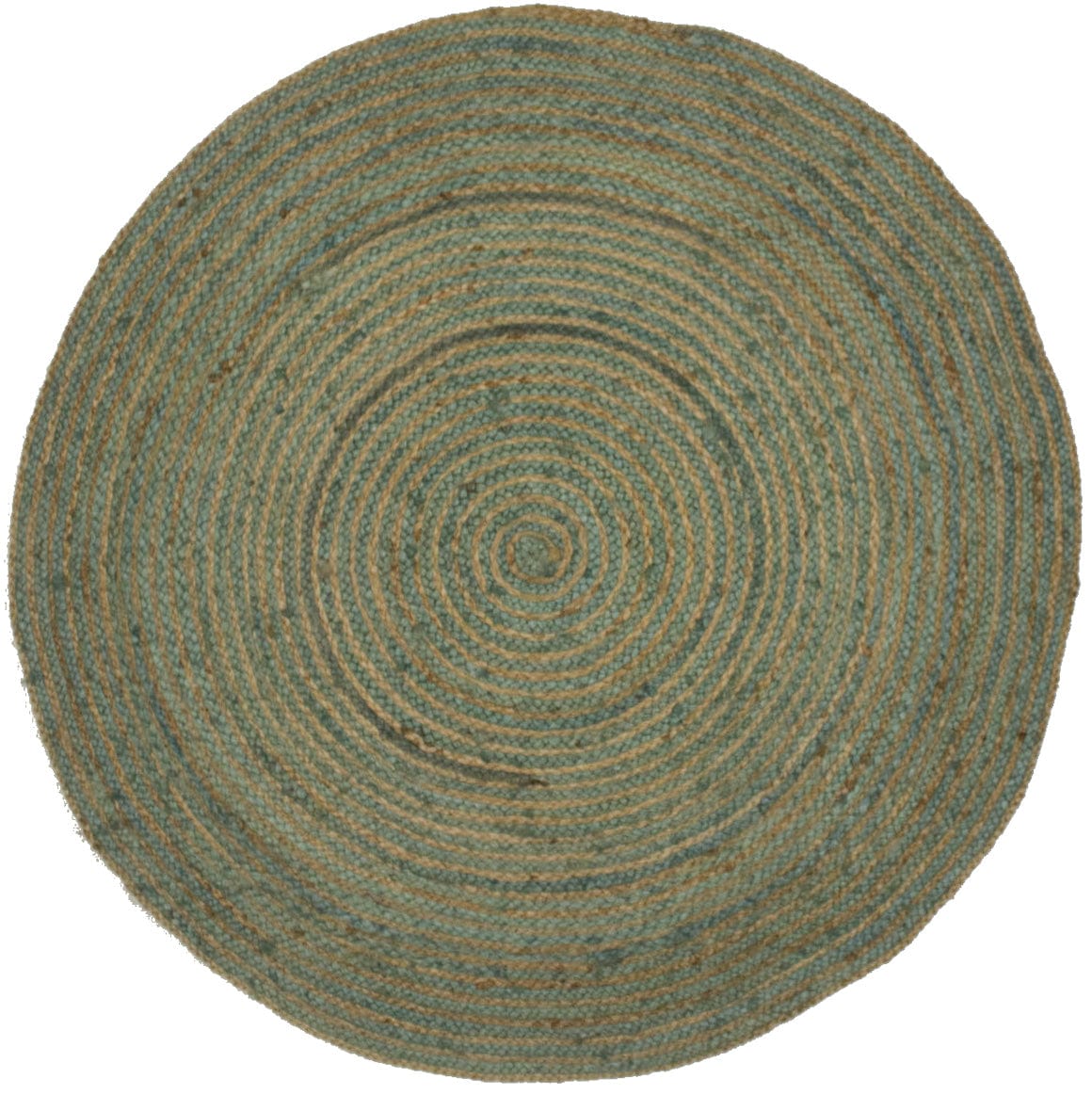 Reversible Braided Style 4X4 Jute Modern Round Rug