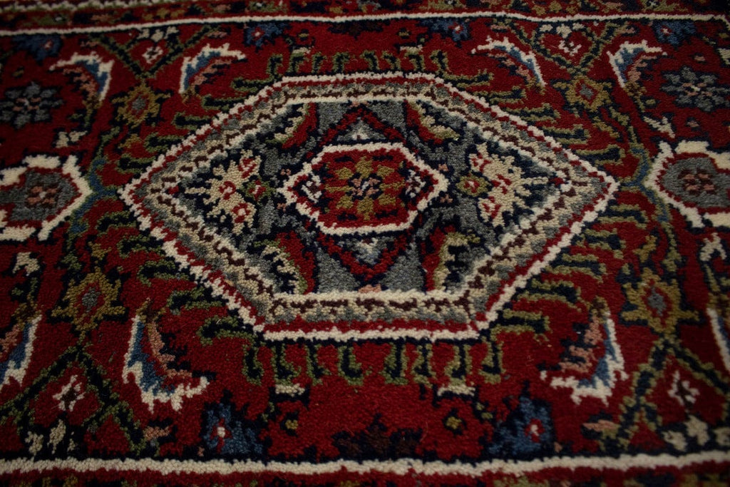 Red Floral Tribal 2'6X4'8 Indo-Bidjar Oriental Rug