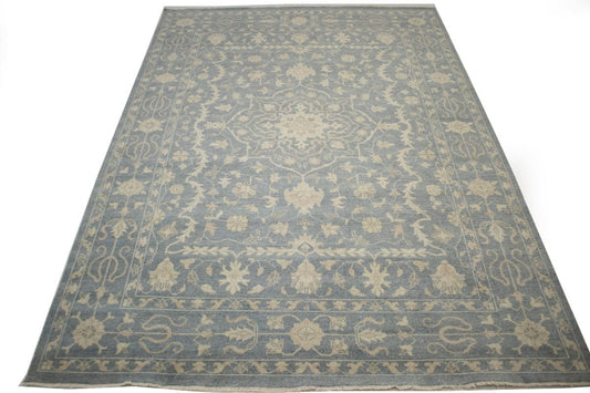 Slate Floral Transitional 12X15 Oriental Rug