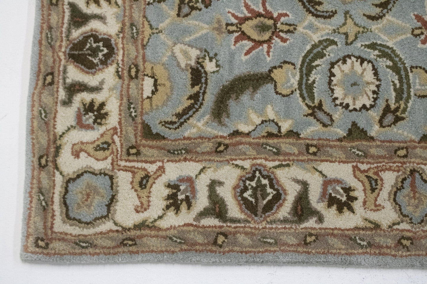 Traditional Grey 4X6 Agra Oriental Rug