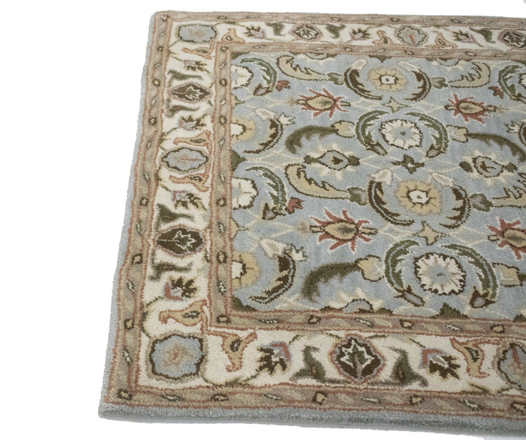 Traditional Grey 4X6 Agra Oriental Rug