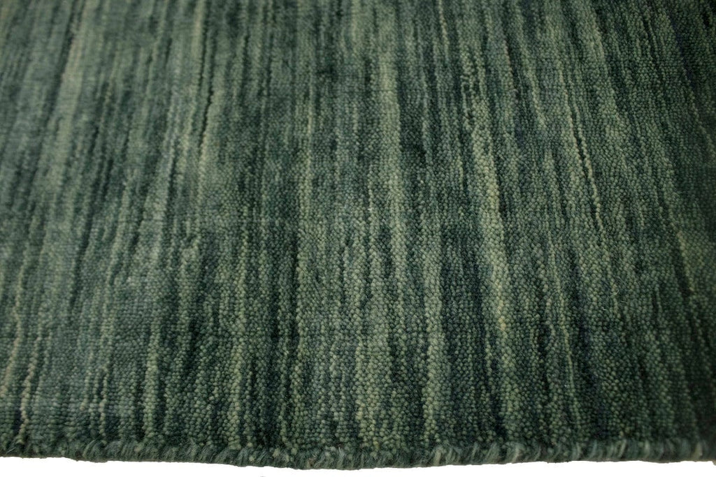 Solid Hunter Green 3X5 Oriental Modern Rug