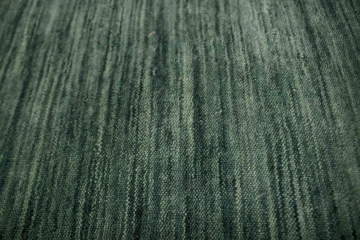 Solid Hunter Green 3X5 Oriental Modern Rug