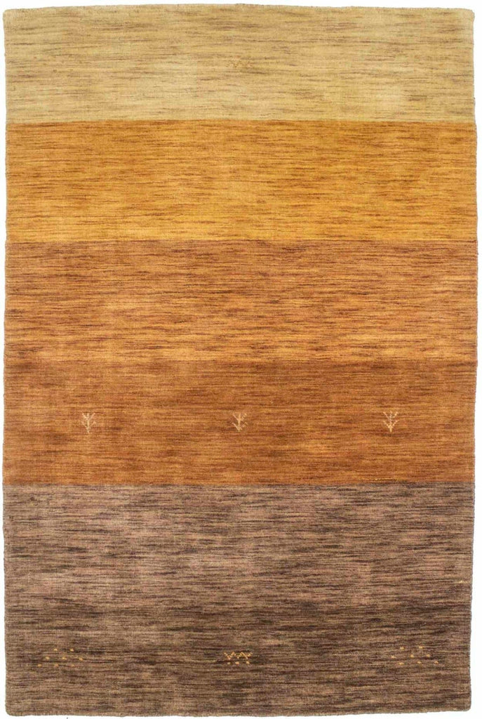 Multicolored Stripes 4X6 Oriental Modern Rug