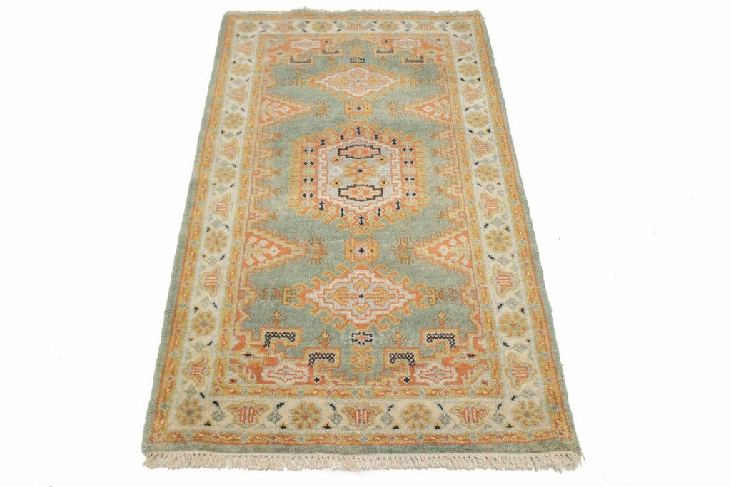 Gray Tribal 3X5 Indo-Viss Oriental Rug