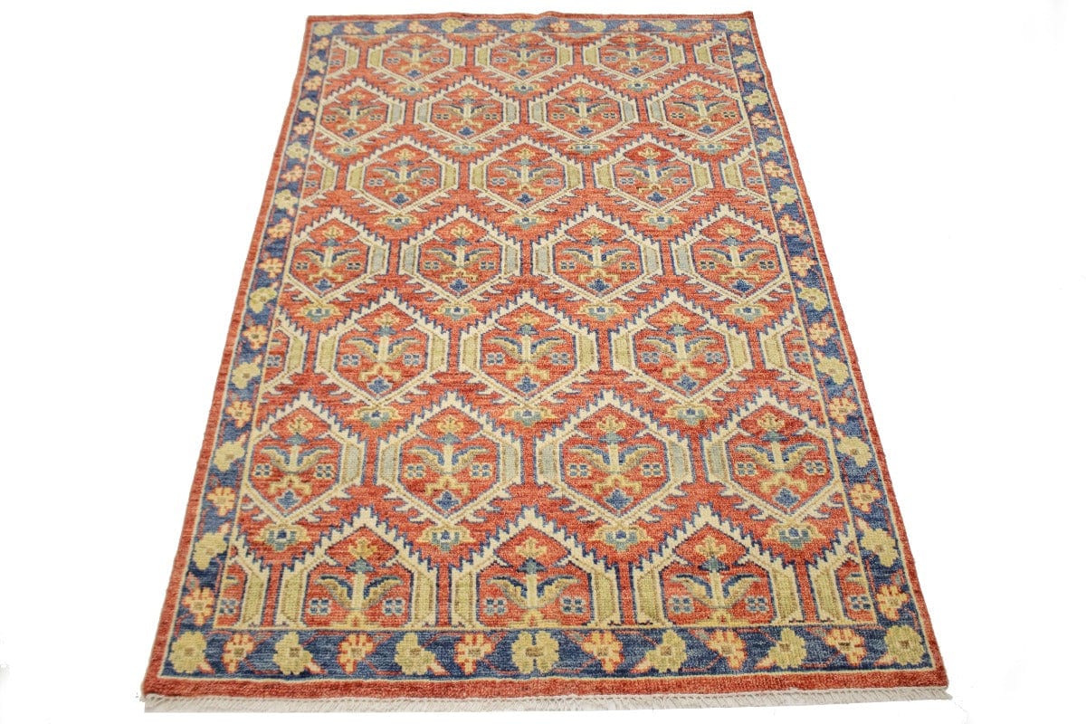 Rust Allover Tribal 6X9 Modern Oriental Rug