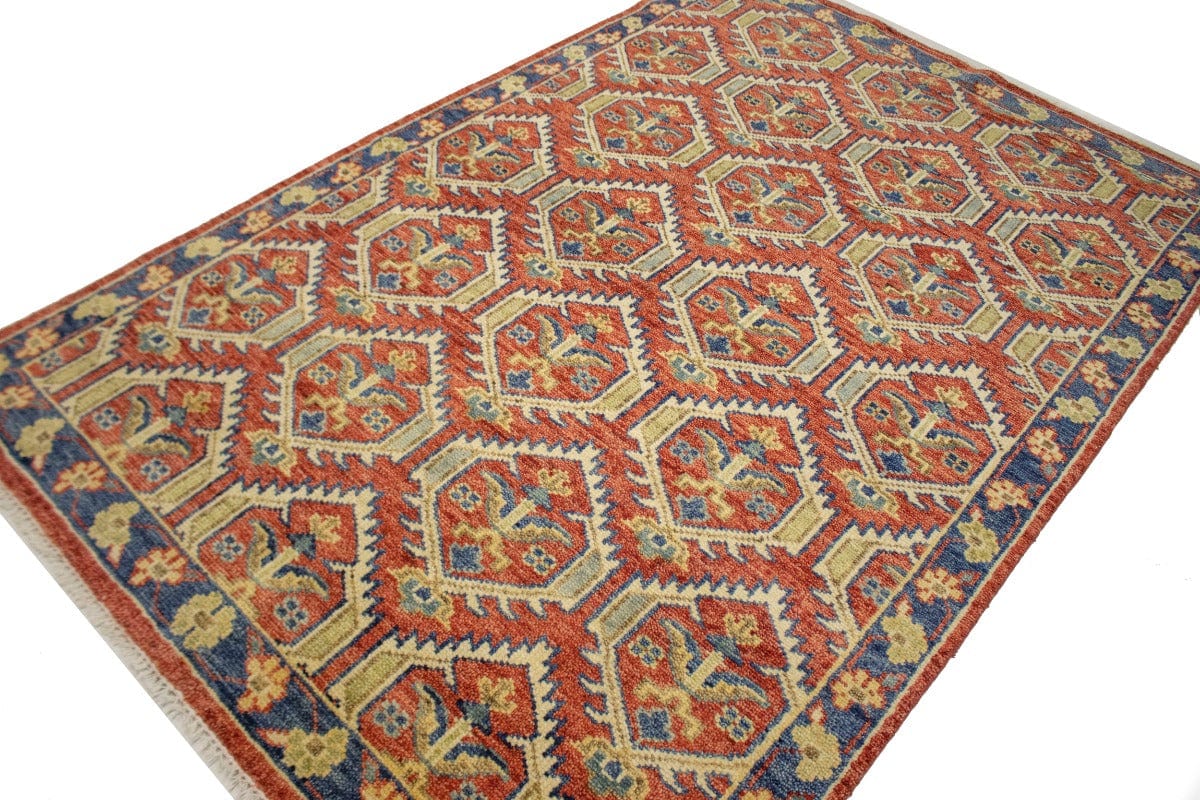 Rust Allover Tribal 6X9 Modern Oriental Rug