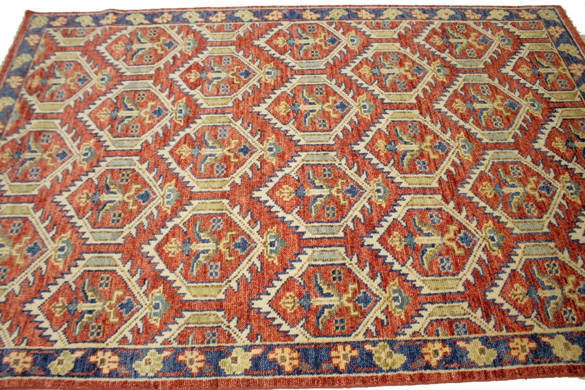 Rust Allover Tribal 6X9 Modern Oriental Rug