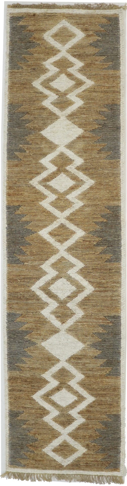 Braided Style Jute Sumak 3X10 Modern Runner Rug