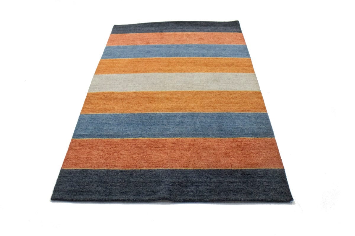 Multicolored Stripes Tribal 5X8 Lori Gabbeh Oriental Rug