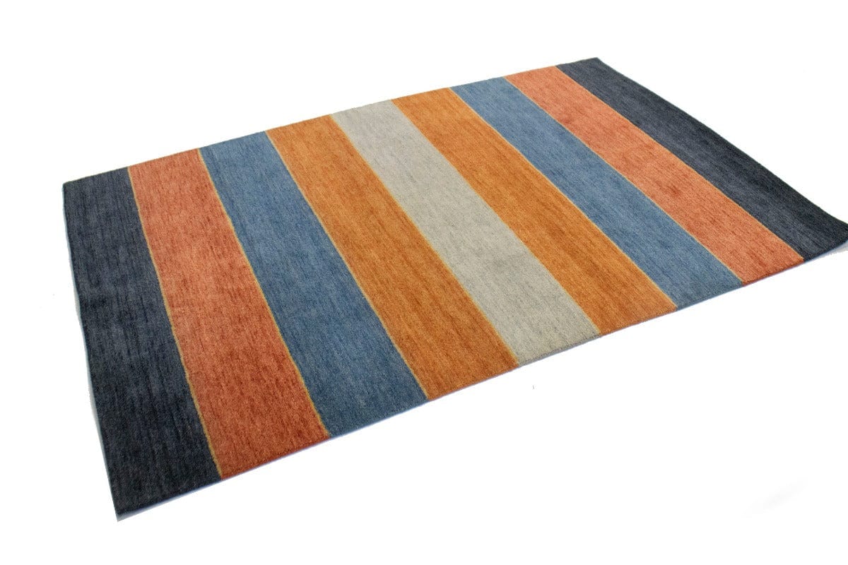 Multicolored Stripes Tribal 5X8 Lori Gabbeh Oriental Rug