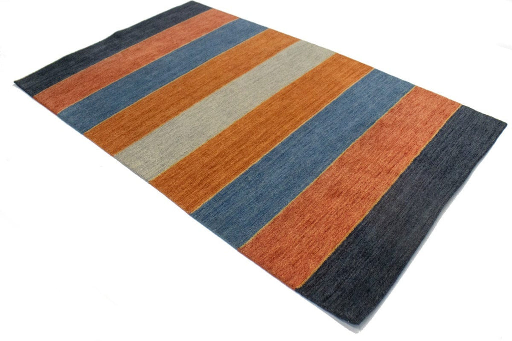 Multicolored Stripes Tribal 5X8 Lori Gabbeh Oriental Rug