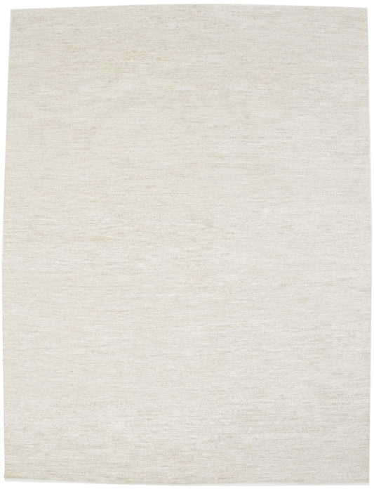 Beige Solid 9X12 Modern Oriental Rug