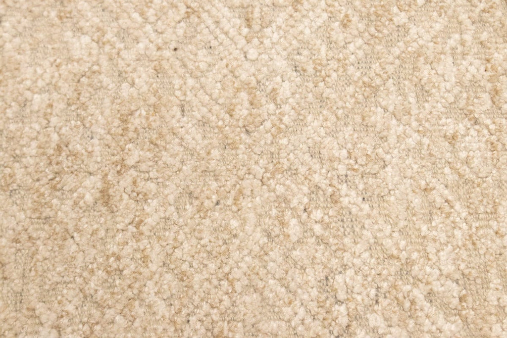 Beige Geometric 8X10 Oriental Modern Rug