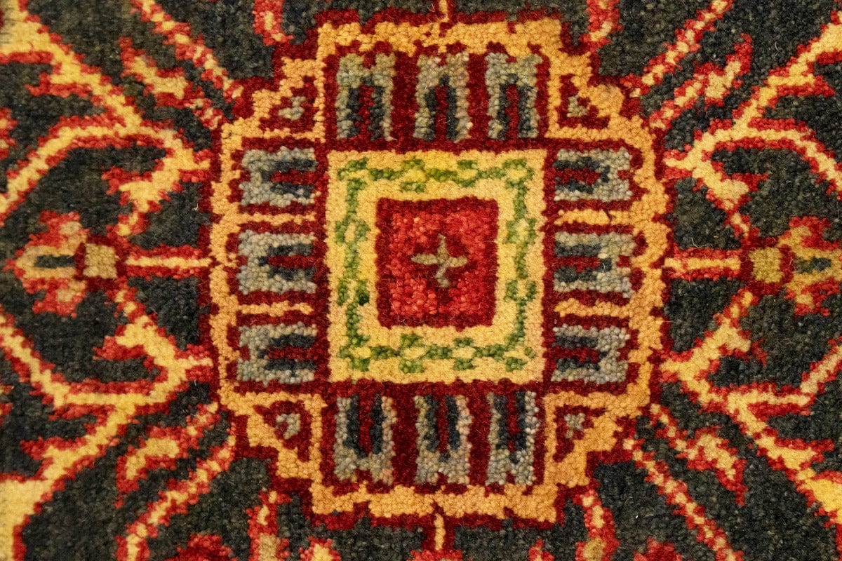 Rusty Red Floral 8X10 Heriz Serapi Oriental Rug