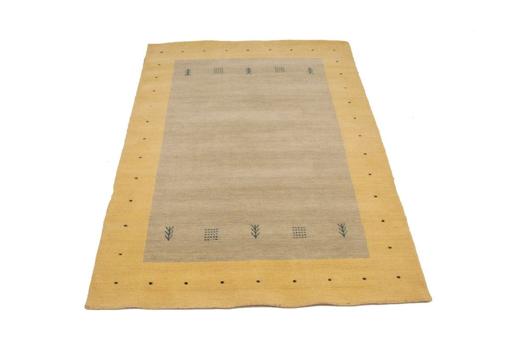 Beige Tribal 4X6 Lori Gabbeh Oriental Rug