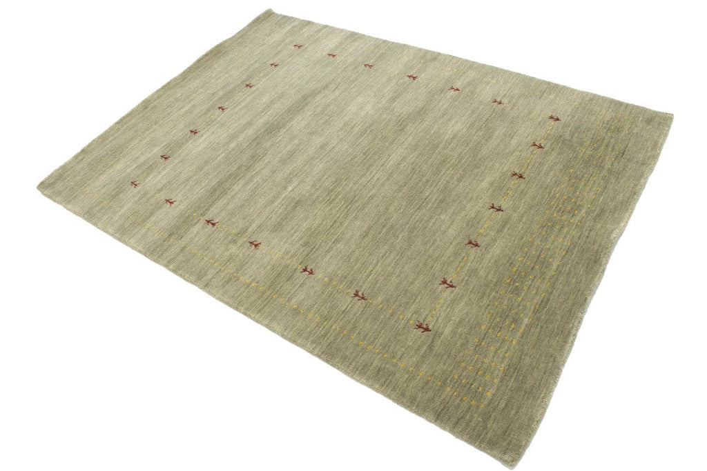 Green Slate Tribal 4X6 Lori Gabbeh Oriental Rug