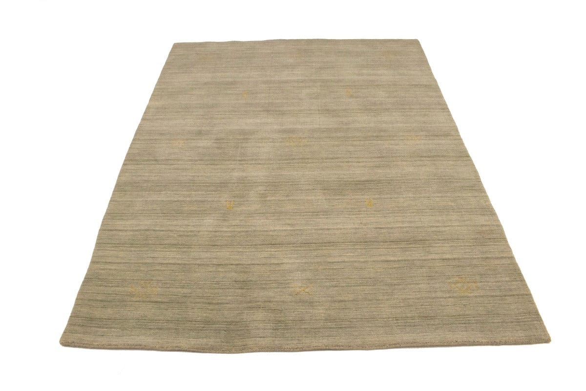 Tan Beige Tribal 6X8 Lori Gabbeh Oriental Rug