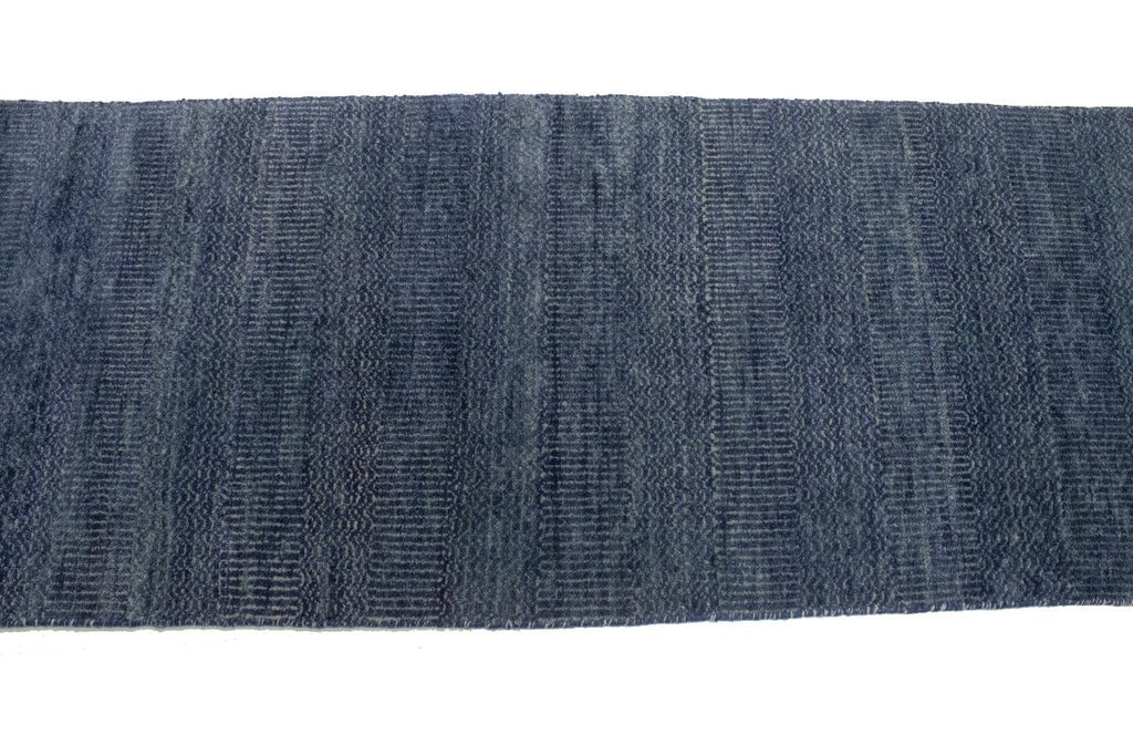Blue Grass Design 2X7 Modern Oriental Runner Rug