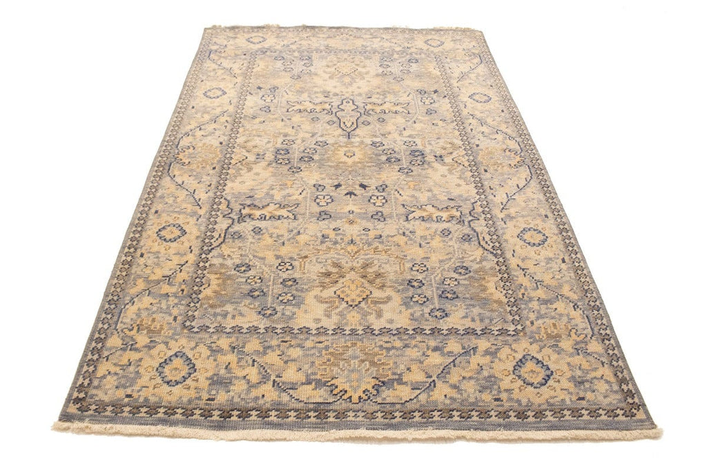 Multicolored Floral Transitional 5X8 Oriental Rug