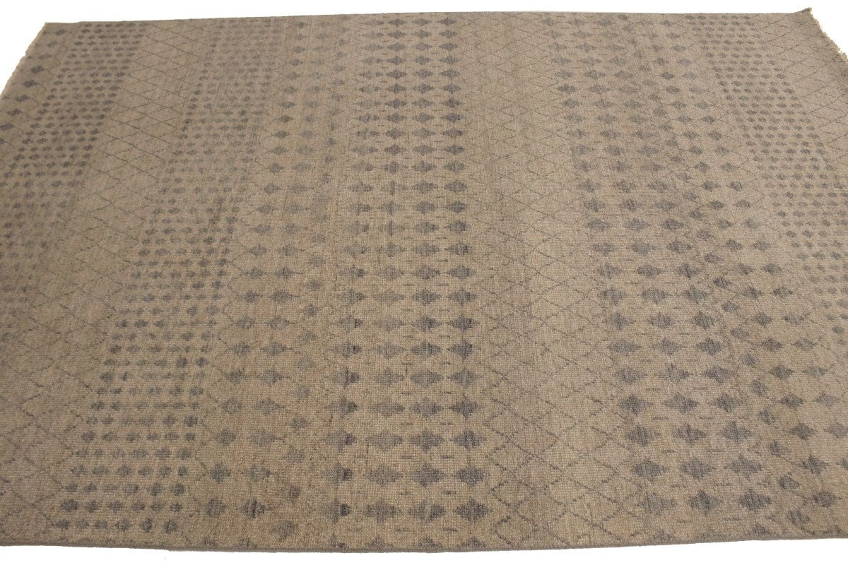 Beige/Tan Transitional Floral 6X9 Oriental Rug