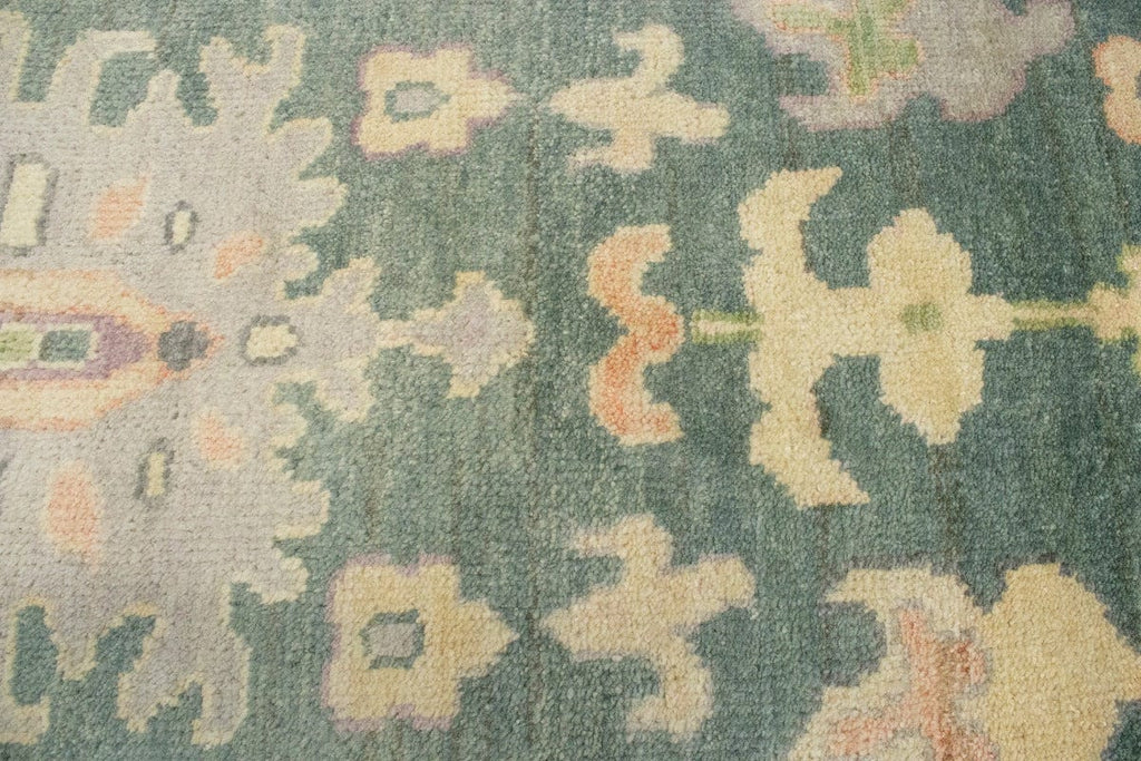 Floral Colorfast 8X10 Oushak Chobi Oriental Rug