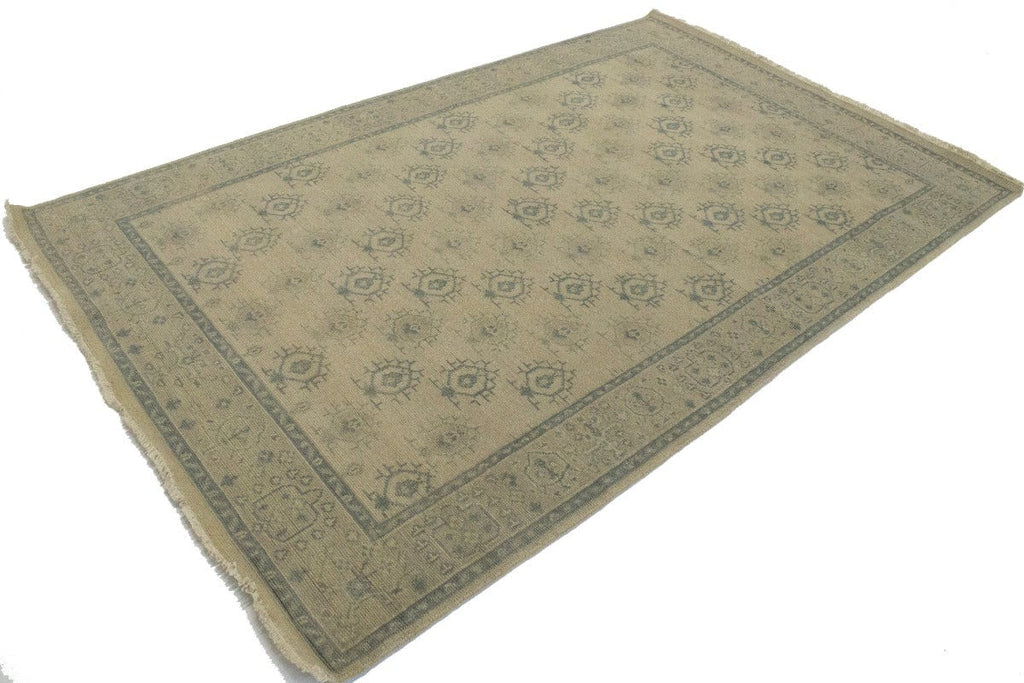 Allover Floral Transitional 6X9 Oriental Rug