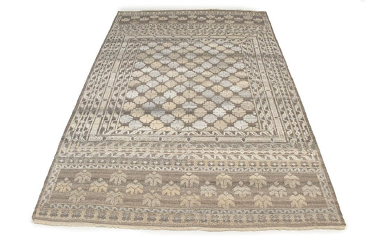 High Low Relief 6X9 Modern Oriental Rug