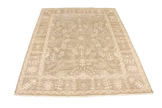 Brown/Tan Floral 8X10 Transitional Oriental Rug