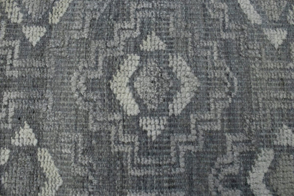 Gray Transitional Geometric 6X9 Oriental Rug