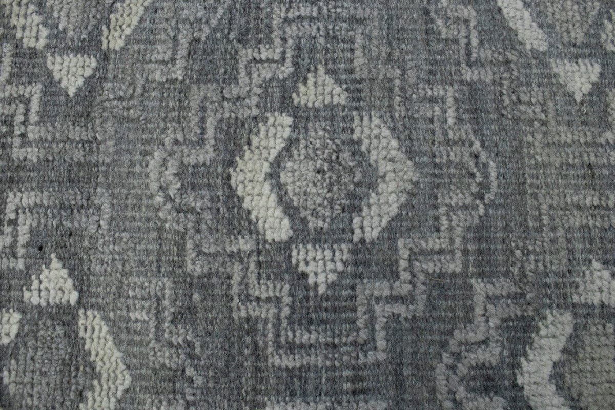 Gray Transitional Geometric 6X9 Oriental Rug