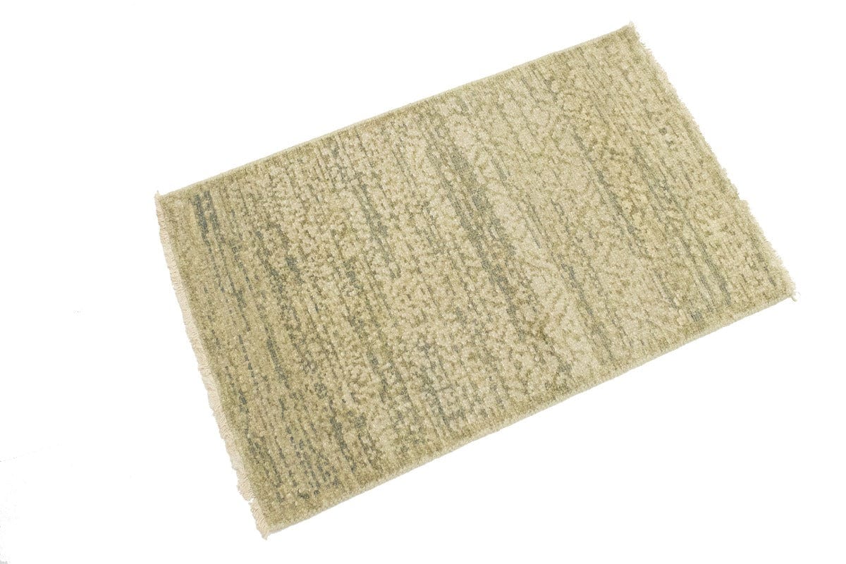 Beige Abstract Modern 2X3 Transitional Oriental Rug