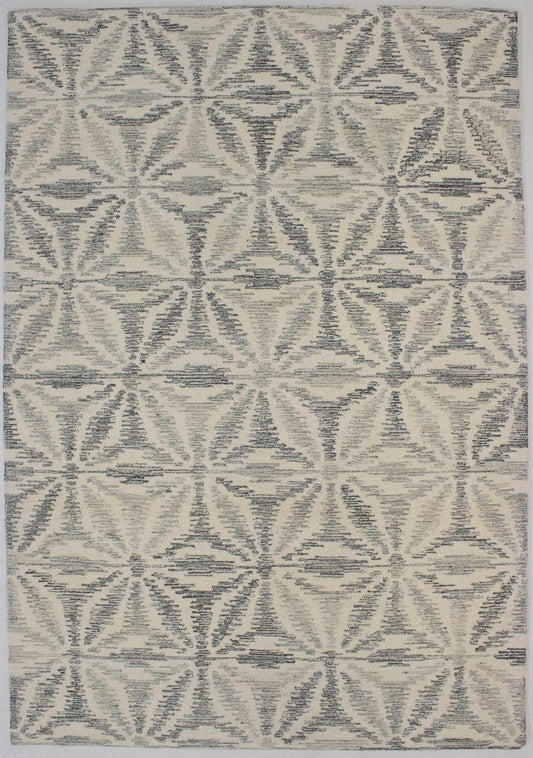 Abstract 5X8 Modern Oriental Rug