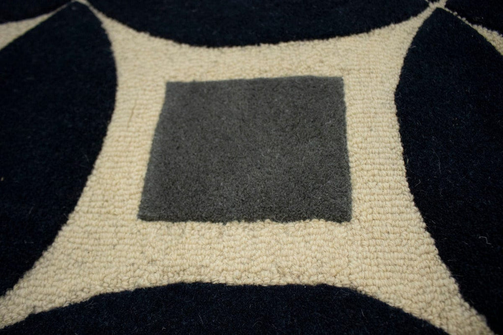 Geometric Modern 3X5 Hand-Tufted Rug