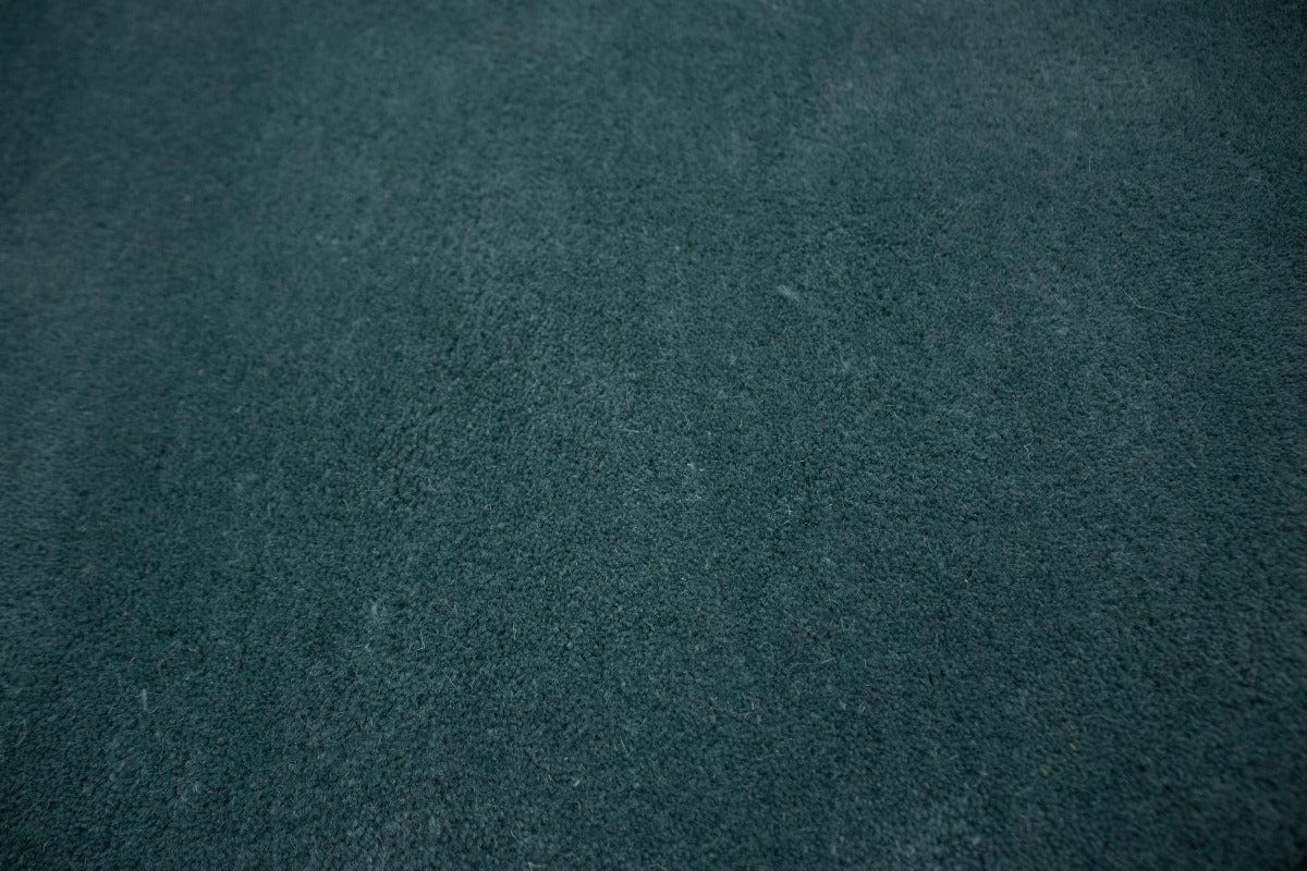 Dark Teal Modern 5X8 Hand-Tufted Rug