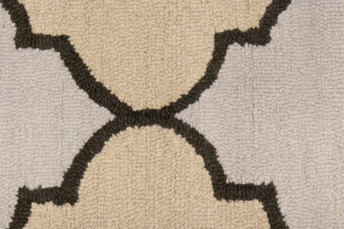 Multicolored Trellis 5X8 Hand-Tufted Modern Rug