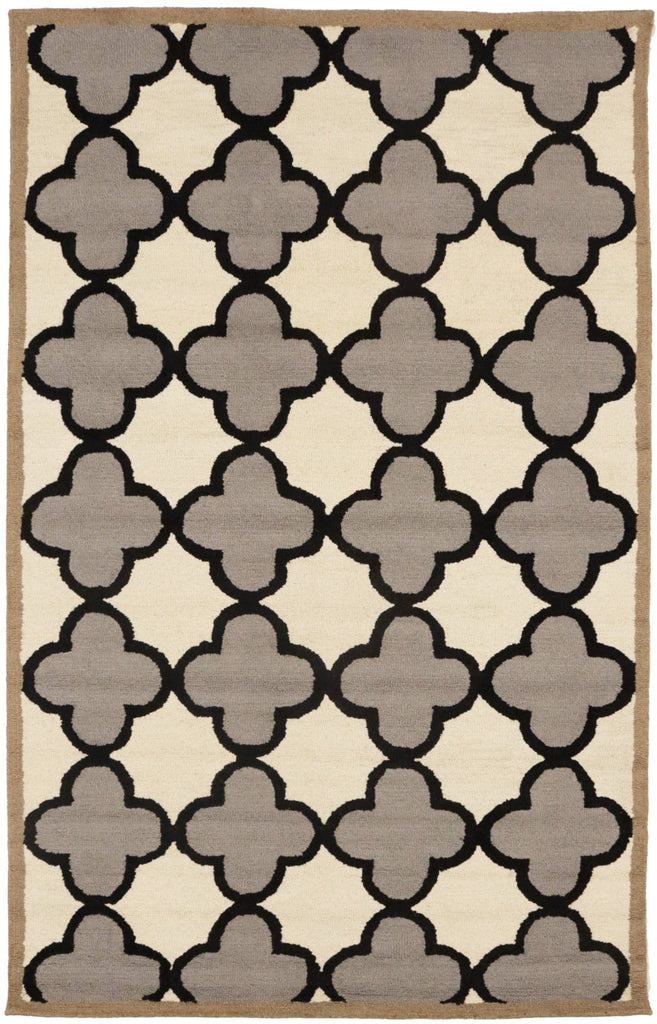 Multicolored Trellis 5X8 Hand-Tufted Modern Rug