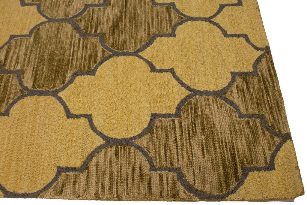 Multicolored Trellis 5X8 Hand-Tufted Modern Rug