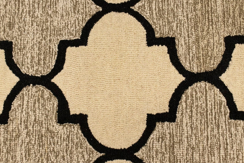 Multicolored Trellis 5X8 Hand-Tufted Modern Rug