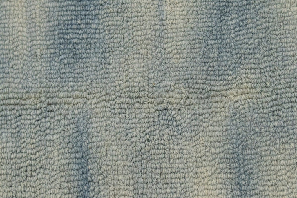 Blue Tie-Dye 5X8 Hand-Tufted Modern Rug