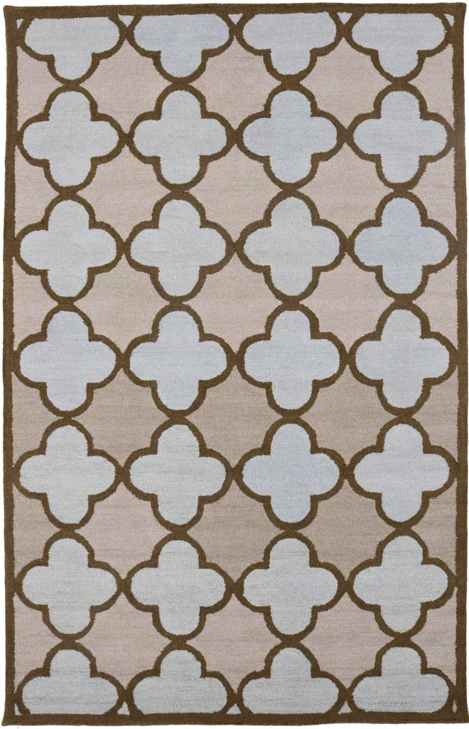 Multicolored Trellis 5X8 Hand-Tufted Modern Rug