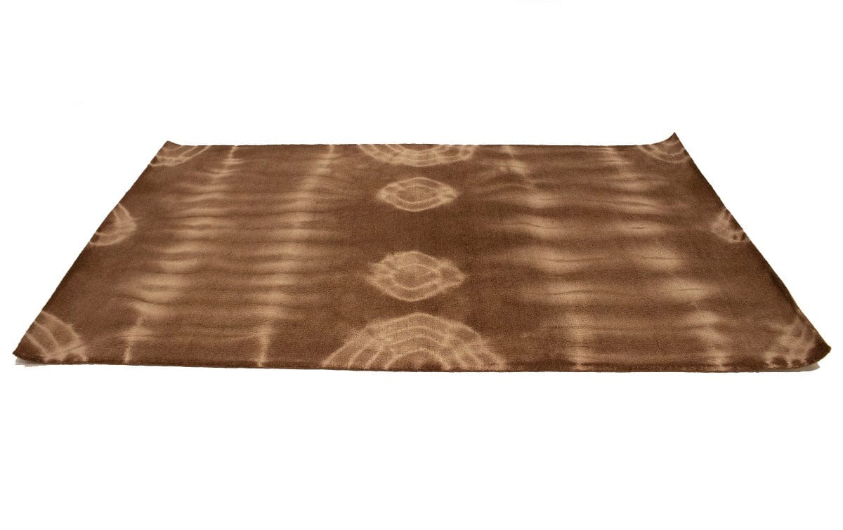 Brown Tie-Dye 5X8 Hand-Tufted Modern Rug