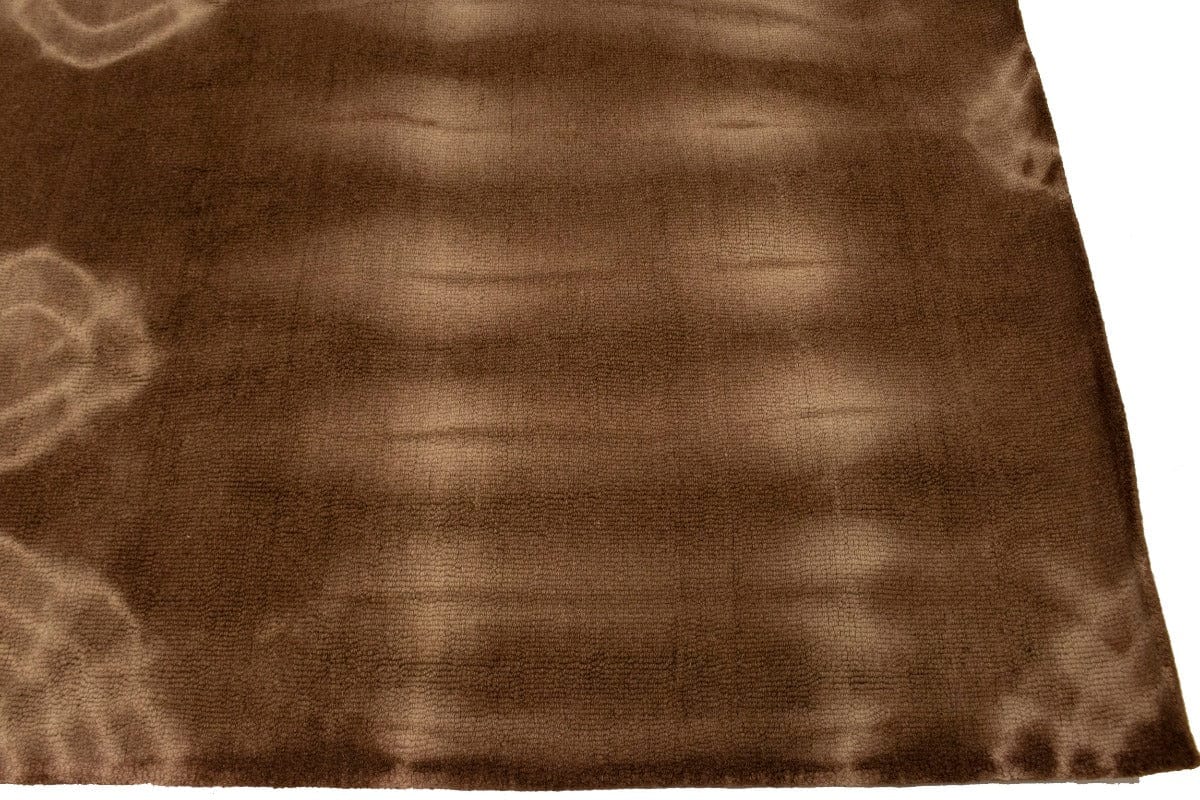 Brown Tie-Dye 5X8 Hand-Tufted Modern Rug