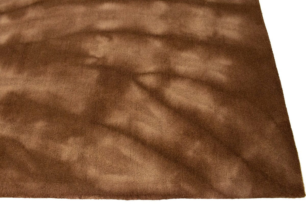 Brown Tie-Dye 5X8 Hand-Tufted Modern Rug