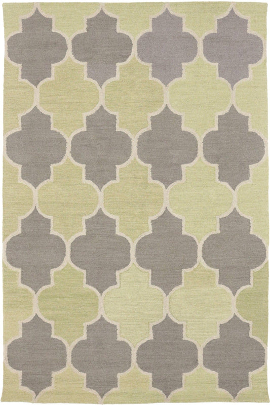 Multicolored Trellis 5X8 Hand-Tufted Modern Rug