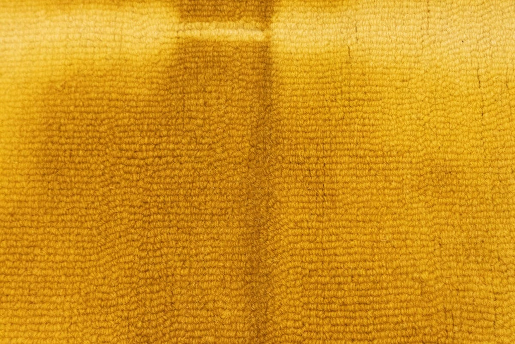 Golden Yellow Tie-Dye 5X8 Hand-Tufted Modern Rug